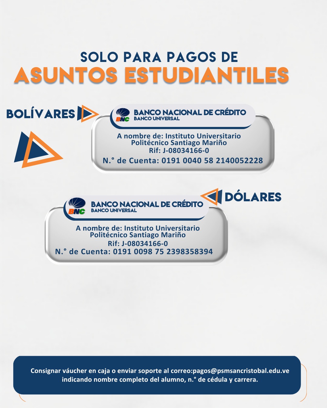 Aranceles Estudiantiles